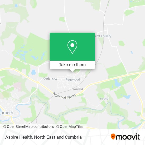 Aspire Health map