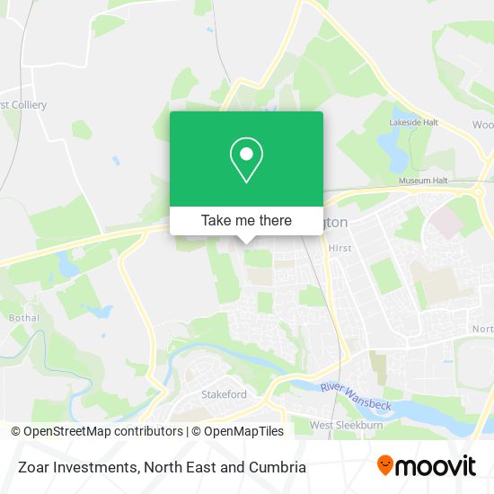 Zoar Investments map