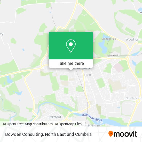 Bowden Consulting map