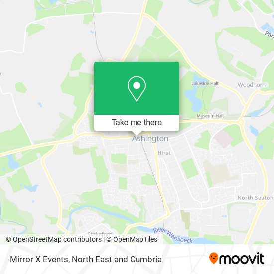 Mirror X Events map