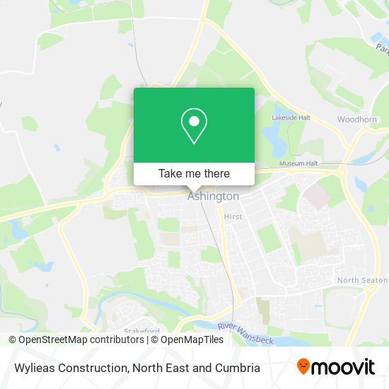 Wylieas Construction map