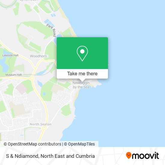 S & Ndiamond map