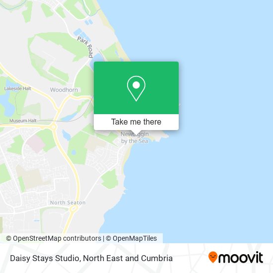 Daisy Stays Studio map