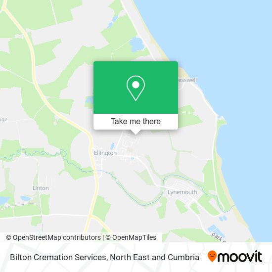 Bilton Cremation Services map