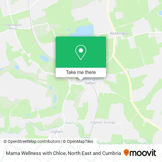 Mama Wellness with Chloe map