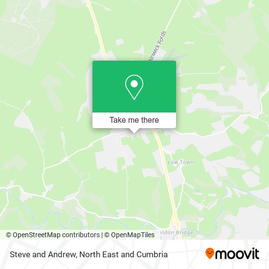Steve and Andrew map