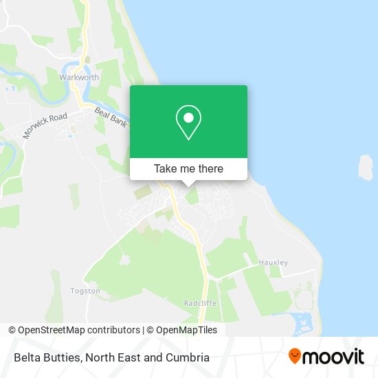 Belta Butties map