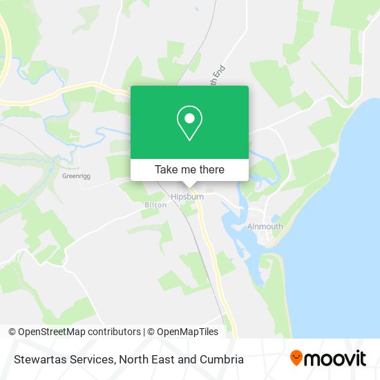 Stewartas Services map
