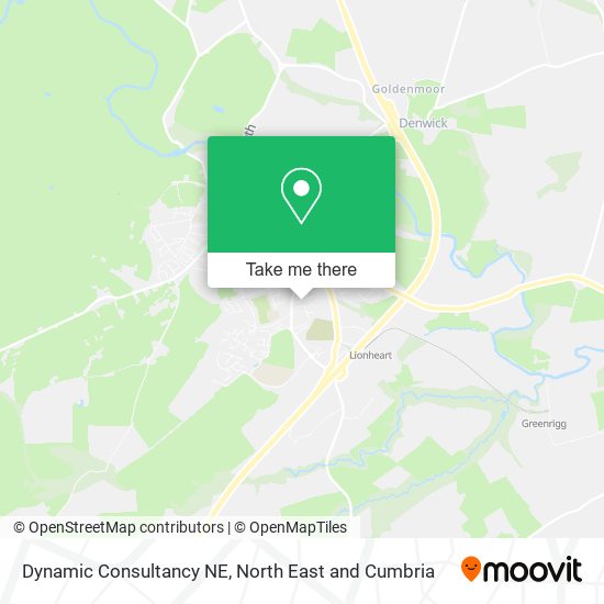 Dynamic Consultancy NE map