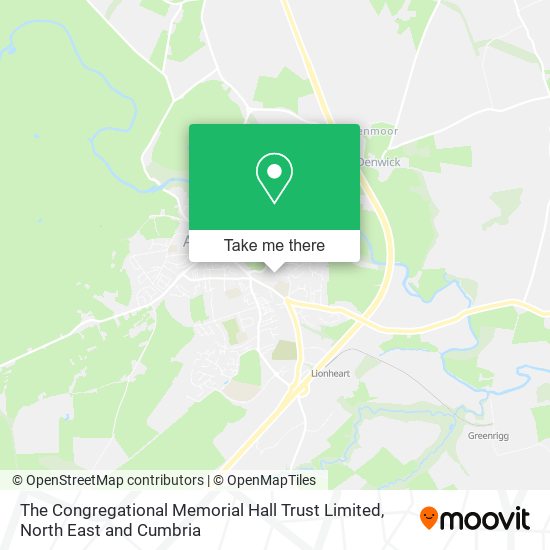 The Congregational Memorial Hall Trust Limited map