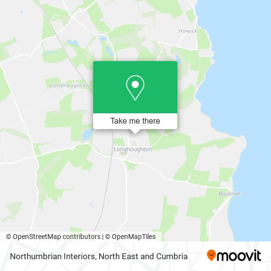 Northumbrian Interiors map