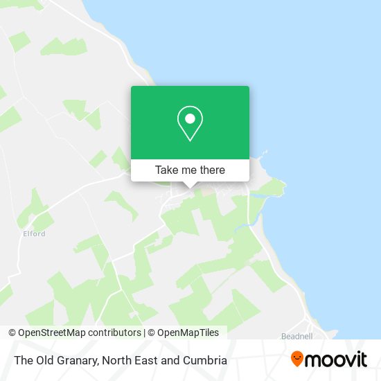 The Old Granary map