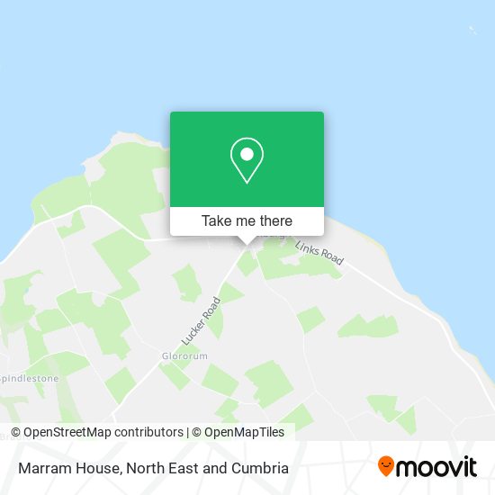 Marram House map