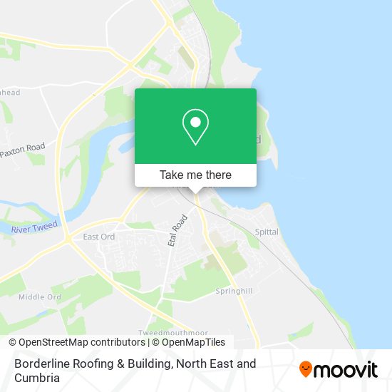 Borderline Roofing & Building map
