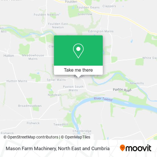 Mason Farm Machinery map