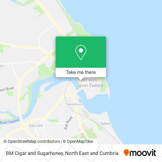 BM Cigar and Sugarhoney map