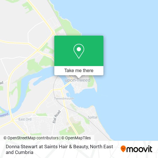 Donna Stewart at Saints Hair & Beauty map