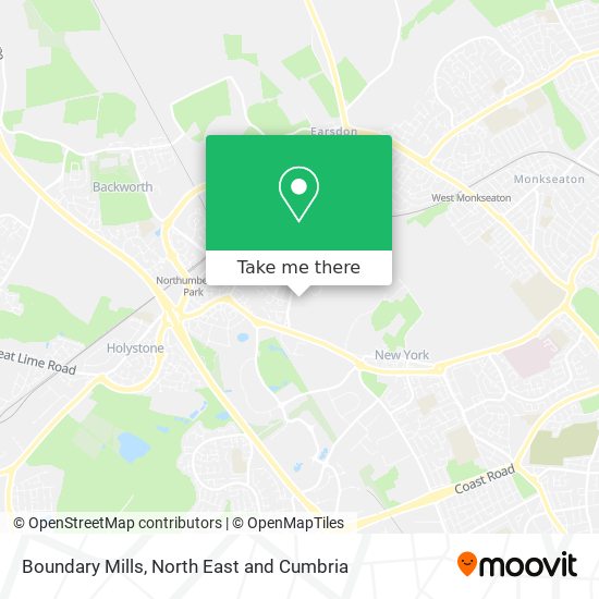Boundary Mills map