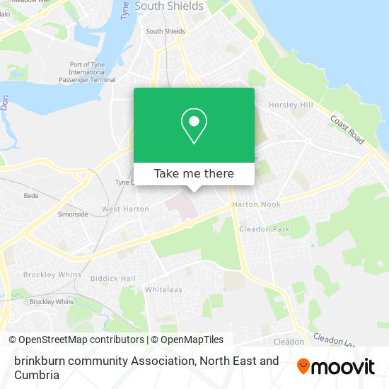 brinkburn community Association map