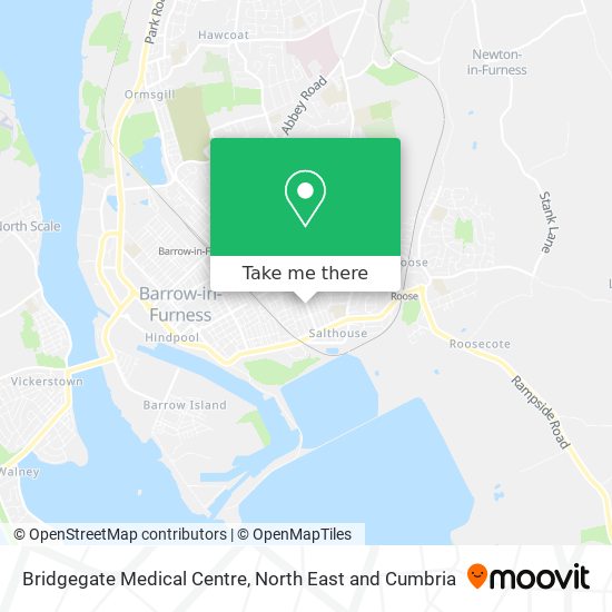 Bridgegate Medical Centre map