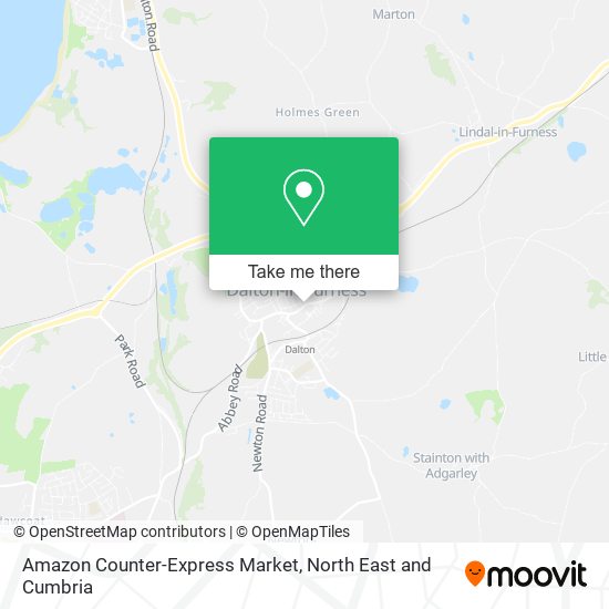 Amazon Counter-Express Market map