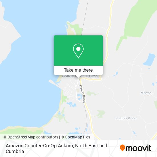 Amazon Counter-Co-Op Askam map