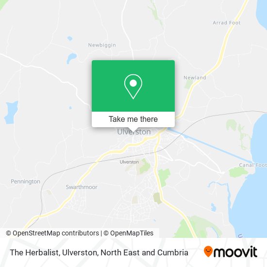 The Herbalist, Ulverston map