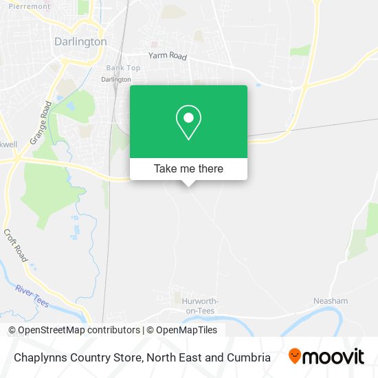 Chaplynns Country Store map