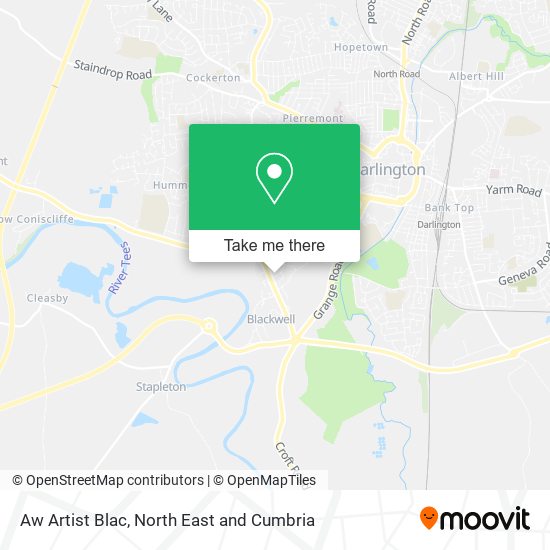 Aw Artist Blac map