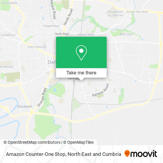 Amazon Counter-One Stop map