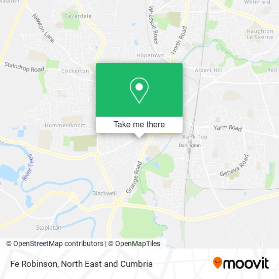 Fe Robinson map