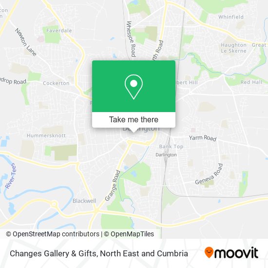 Changes Gallery & Gifts map