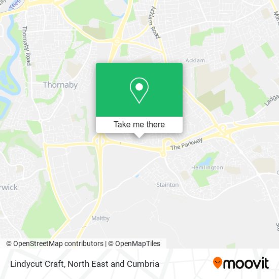 Lindycut Craft map