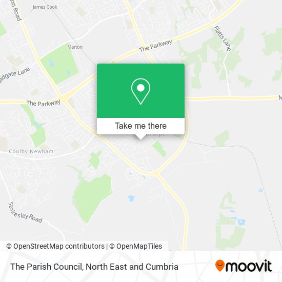 The Parish Council map