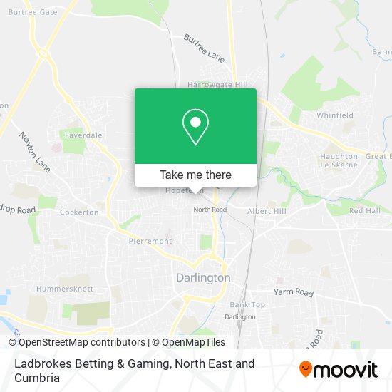 Ladbrokes Betting & Gaming map