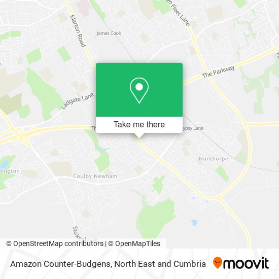 Amazon Counter-Budgens map