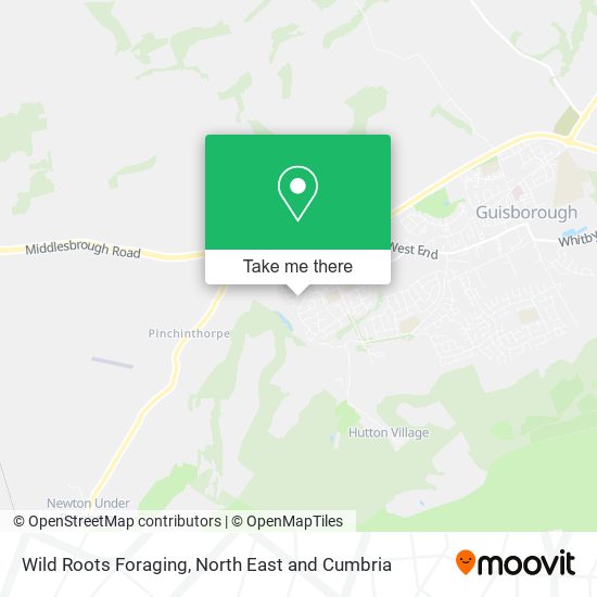 Wild Roots Foraging map