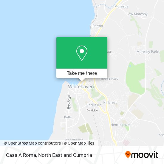 Casa A Roma map