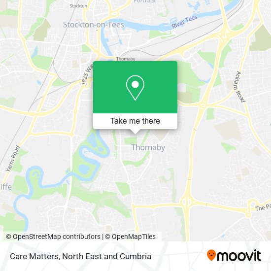Care Matters map