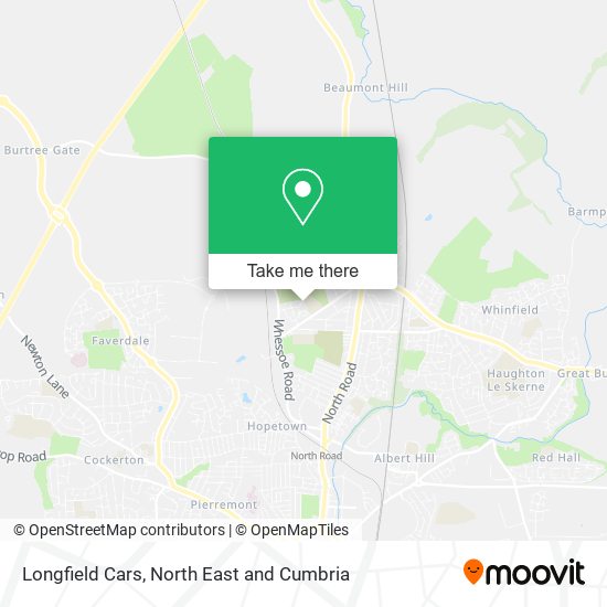 Longfield Cars map