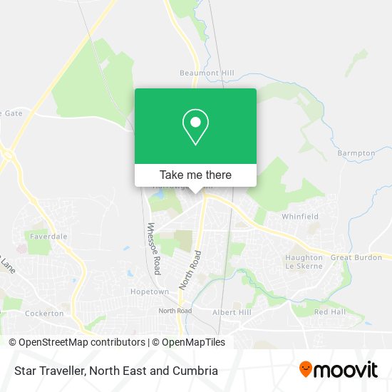 Star Traveller map
