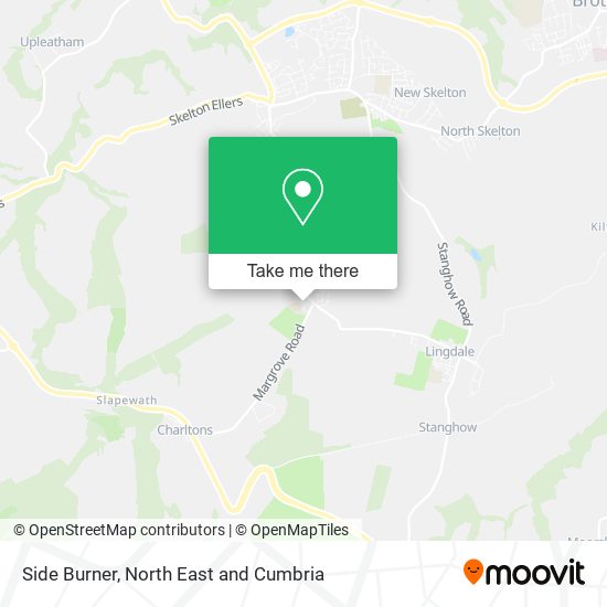 Side Burner map