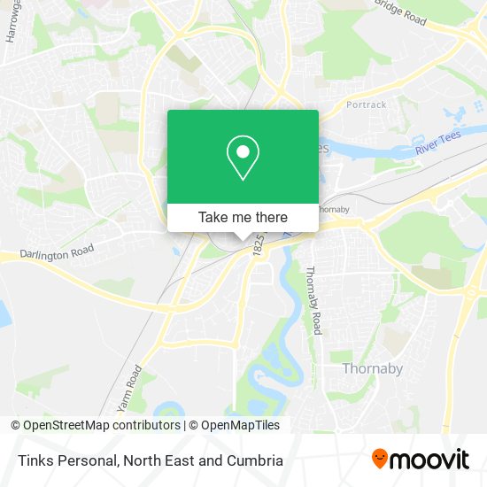 Tinks Personal map