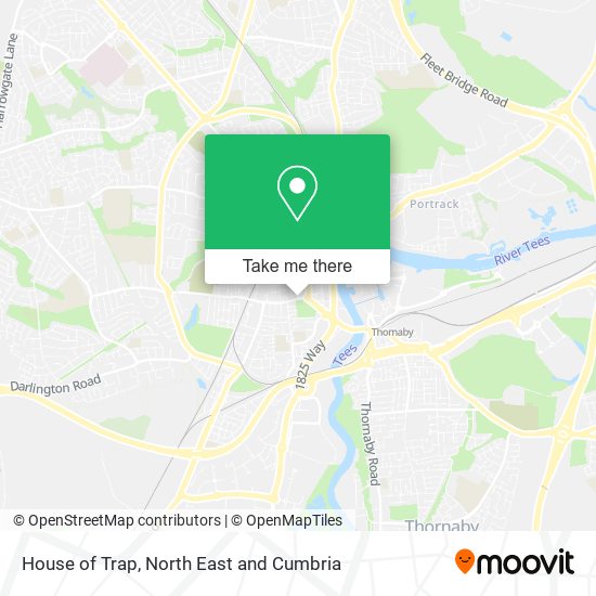House of Trap map