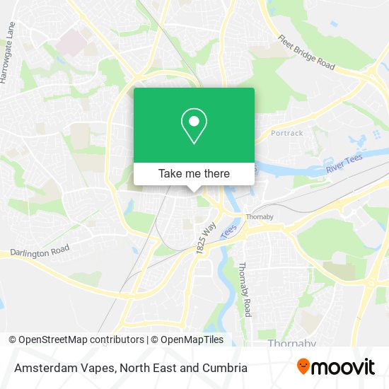 Amsterdam Vapes map