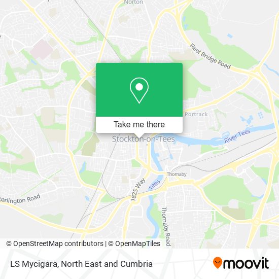 LS Mycigara map