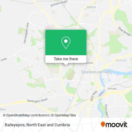 Baileyepos map