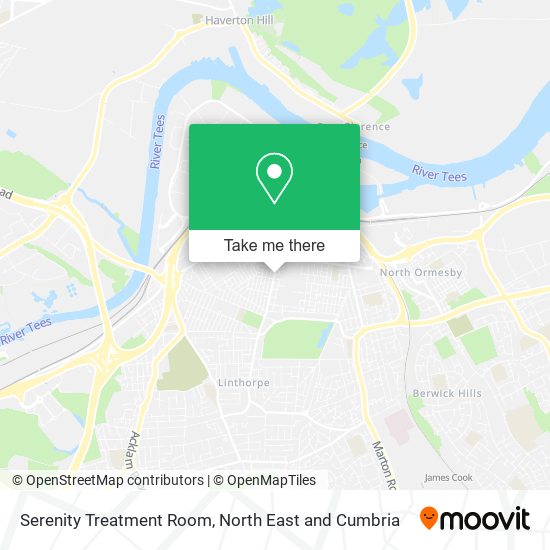 Serenity Treatment Room map