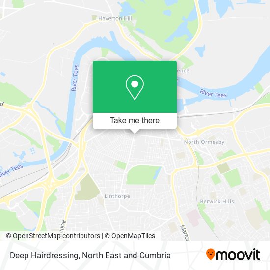 Deep Hairdressing map
