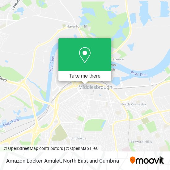 Amazon Locker-Amulet map